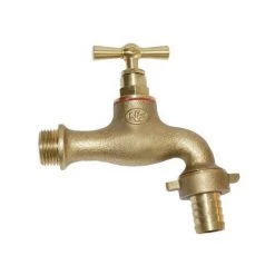 BOUTTé Robinet Jardin à Clapet R15BR, Entrée 15X21 - Sortie 20x27, Tuyau Ø 15 - BOUTTÉ