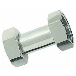 Boutté 3149282 Manchon 2 écrous Tournant égal Femelle 15x21 Chrome