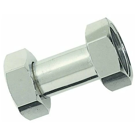 Boutté 3149282 Manchon 2 écrous Tournant égal Femelle 15x21 Chrome 3 Boutté 3149282 Manchon 2 écrous Tournant égal Femelle 15x21 Chrome