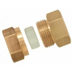 Boutté 3118042 Raccord Laiton Bague Delrin Femelle 20x27 Tube Ø16