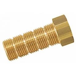 Boutté 2157288 Mamelon Laiton égal Mâle-femelle 15x21 Longueur 38 Mm