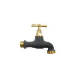 BOUTTé Robinet D'arrosage Bicolore Ardoise, 15x21/20x27 Boutte