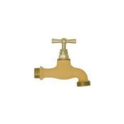 BOUTTé Robinet D'arrosage Bicolore Ocre, 15x21/20x27 Boutte