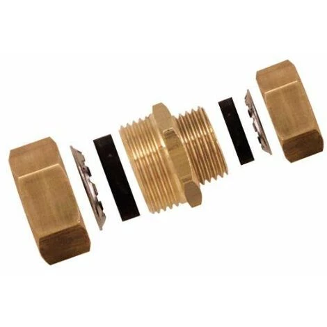 Boutté 3141873 Raccord Laiton Instantané Réduit Tube Ø18-16 3 Boutté 3141873 Raccord Laiton Instantané Réduit Tube Ø18-16