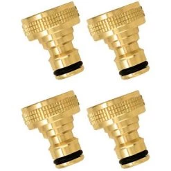 BOUTTé Nez De Robinet Femelle En Laiton (Lot De 4) Doré - Or