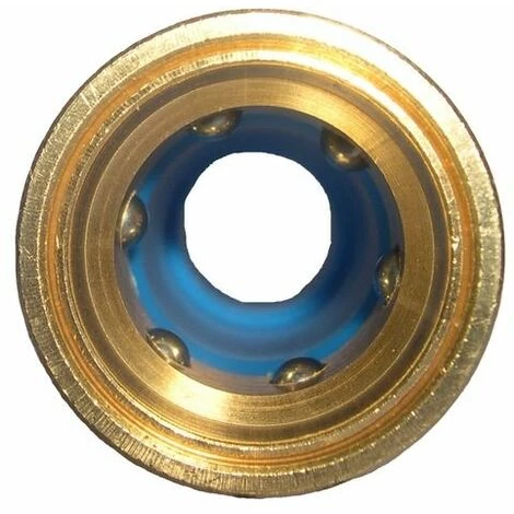 Boutté Raccord Rapide Rouge Automatique Laiton Aquastop Ø15 4 Boutté Raccord Rapide Rouge Automatique Laiton Aquastop Ø15 – Image 2