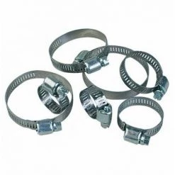 BOUTTé Collier Bande Ajourée Acier - Assortiment - Cond.: Blister De 12 - Largeur Mm: 8 - Composition: 2 X Ø12 - 2 X Ø15 - 2 X Ø19 - 2 X Ø25 - 2 X Ø35 - 2 X Ø40