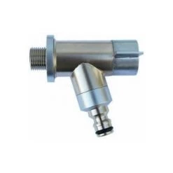 BOUTTé Robinet 1/4 De Tour Tout Chrome, M.15x21, Nez Rapide Intégré. Boutte